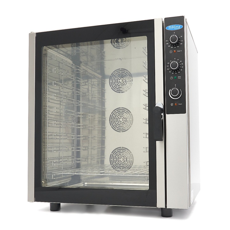 Kombiahi – 10 plaati (1/1 GN / 60 x 40 cm) – analoog – 400 V