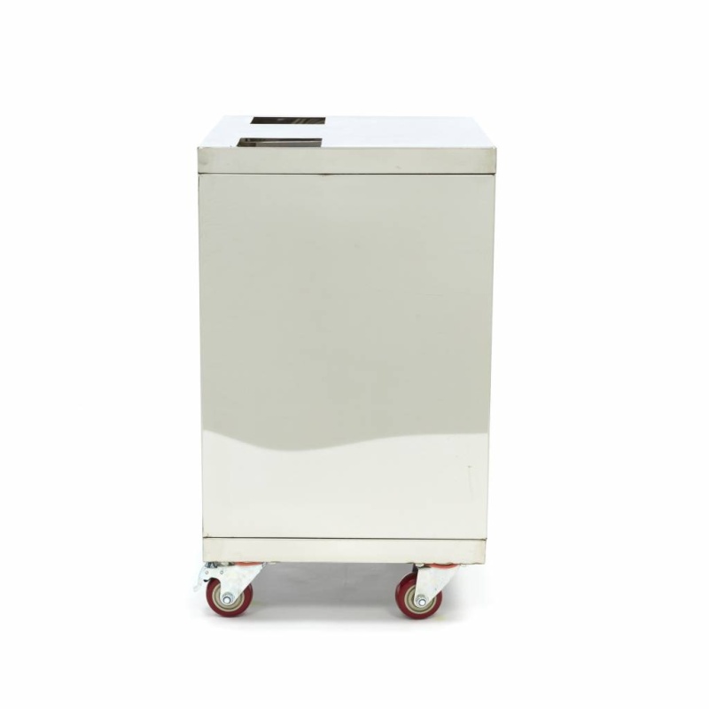 Apelsinimahlapressi käru – kompaktne – jäätmenõuga – ratastel