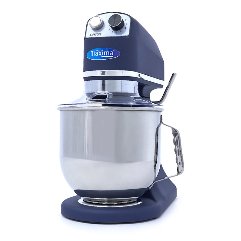Planetaarmikser – 7 L – kuni 2 kg tainast – matt sinakashall