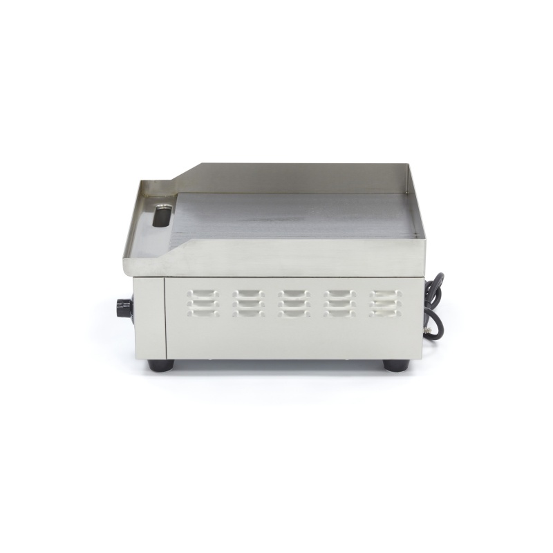 Grillplaat – poolsooneline – 36 cm – rasvakogumisalusega