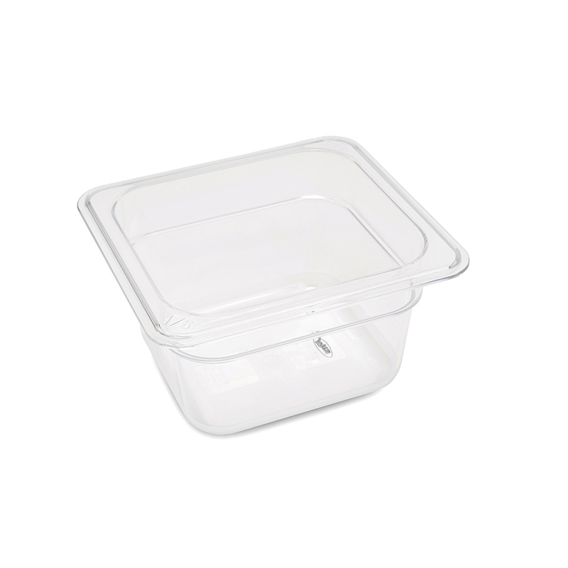GN-nõu – 1/6 GN – 10 cm sügav – polükarbonaat