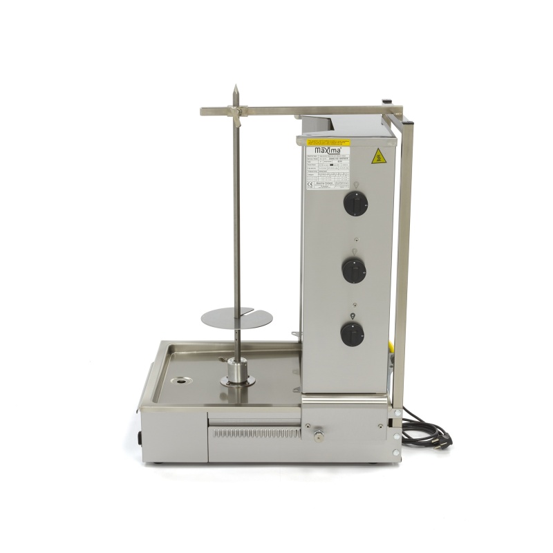 Kebabigrill 40kg, gaas