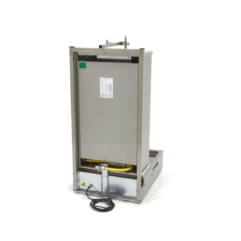 Kebabigrill 70kg, gaas