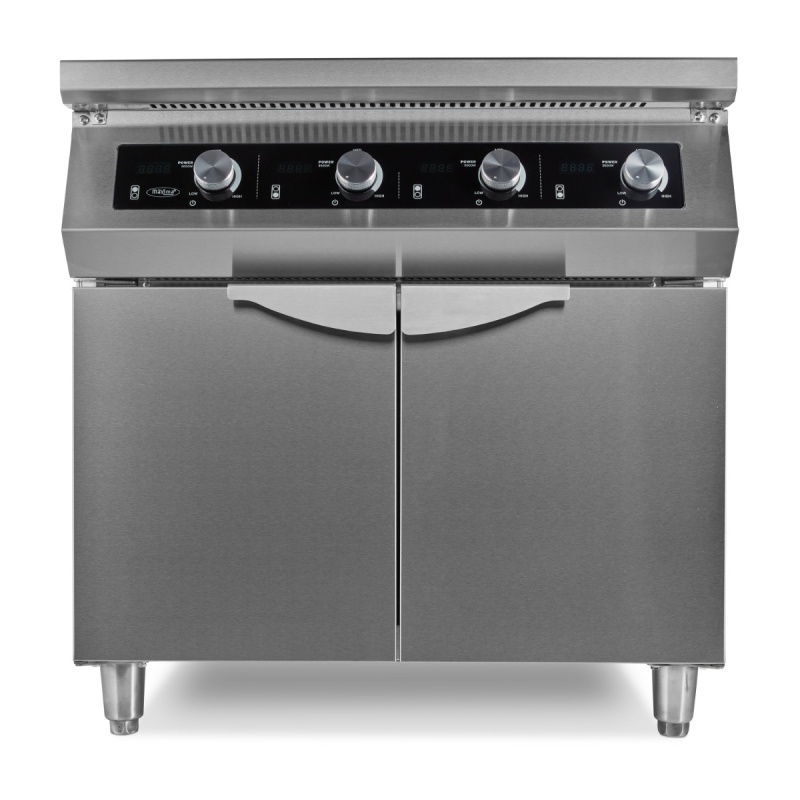 Induktsioonpliit 700 – 4 põletit – 17000 W – alusega