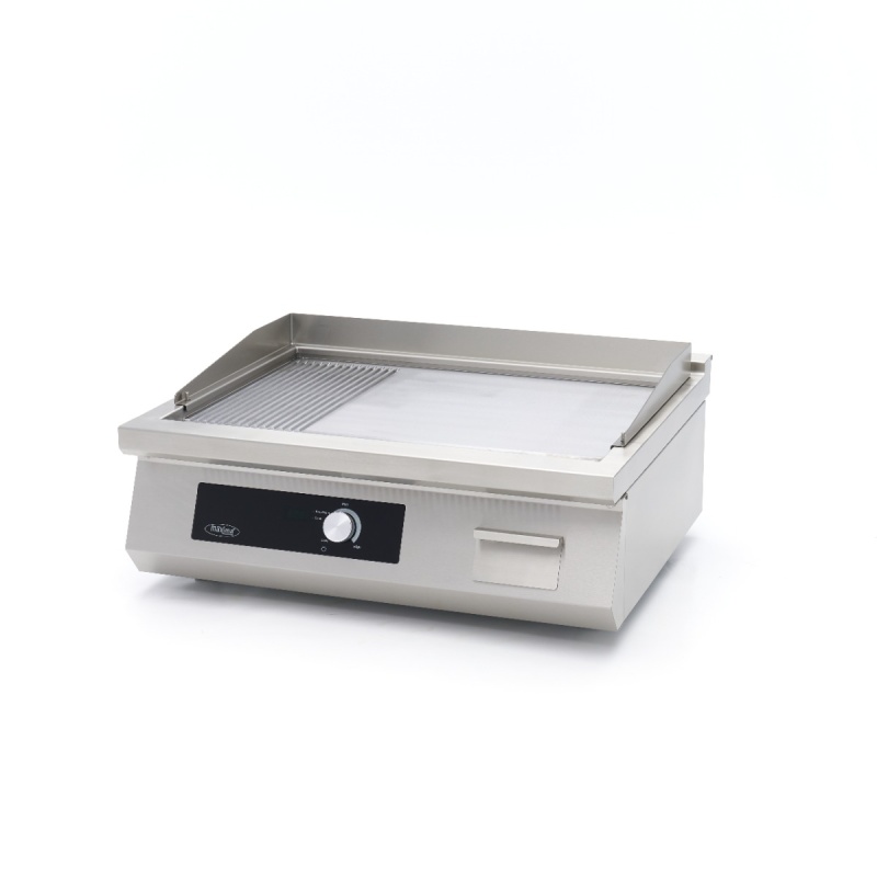 Induktsioon-grillplaat 700 – sile ja sooneline – 5000 W – topelt