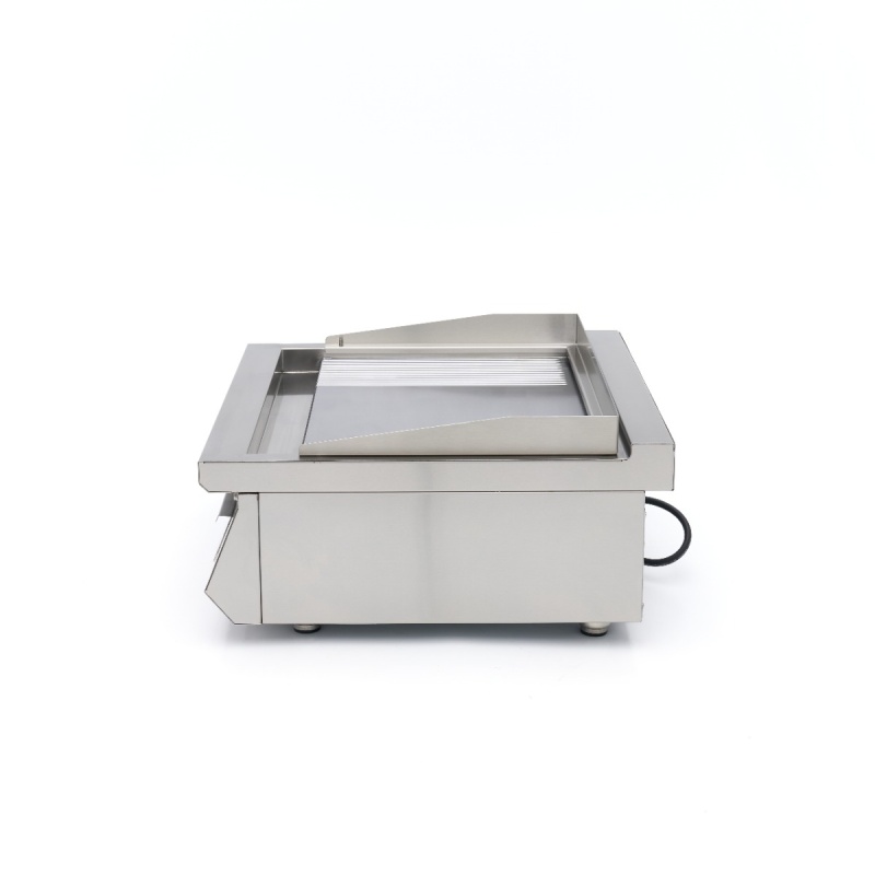 Induktsioon-grillplaat 700 – sile ja sooneline – 5000 W – topelt