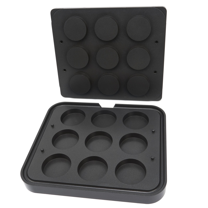 Tartletivorm, silinder – 80 mm – 9 tk