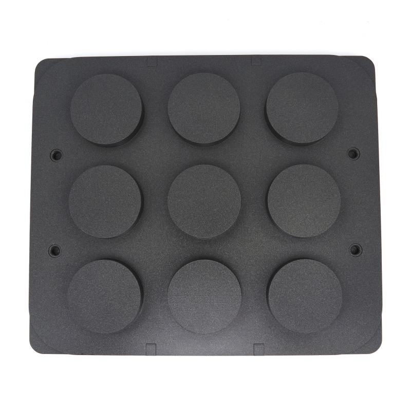 Tartletivorm, silinder – 80 mm – 9 tk