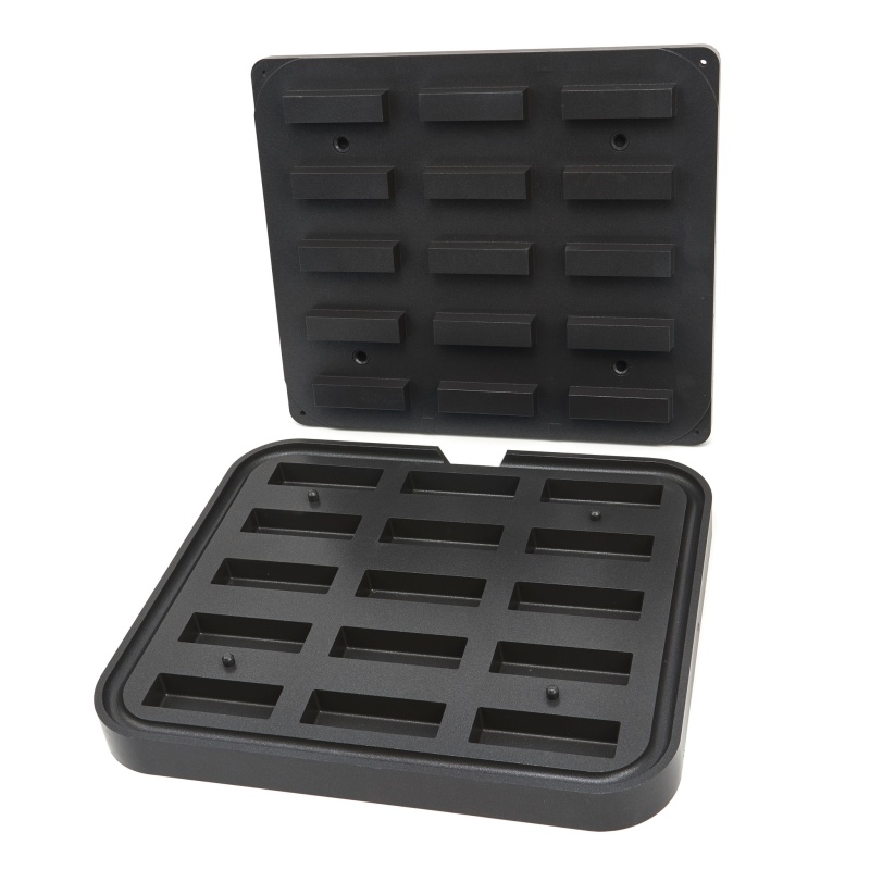 Tartletivorm, ristkülik – 90 x 30 / 85 x 26 mm – 15 tk