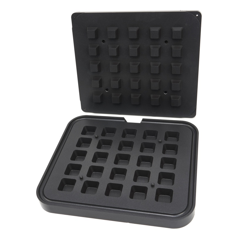 Tartletivorm, ruut – 39/29 mm – 25 tk