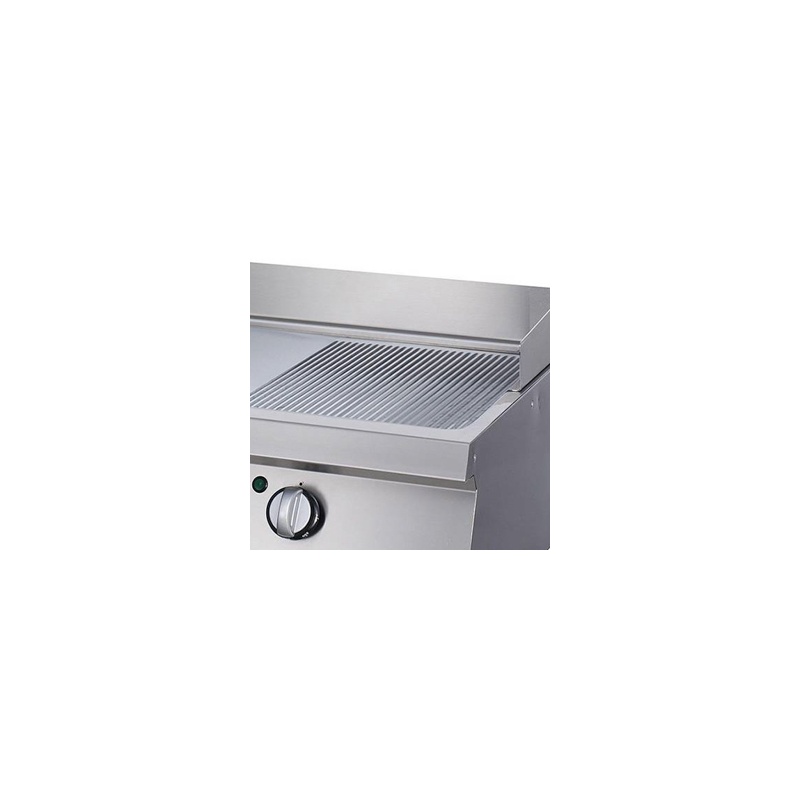 Elektrigrill 1/2 sooneline 80x70cm, kroomitud