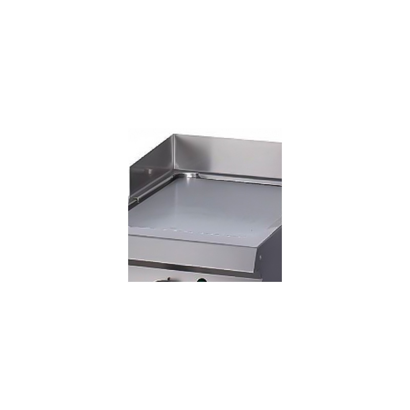 Heavy-duty grillplaat – sile kroom – üheosaline – 70 cm sügav – gaas