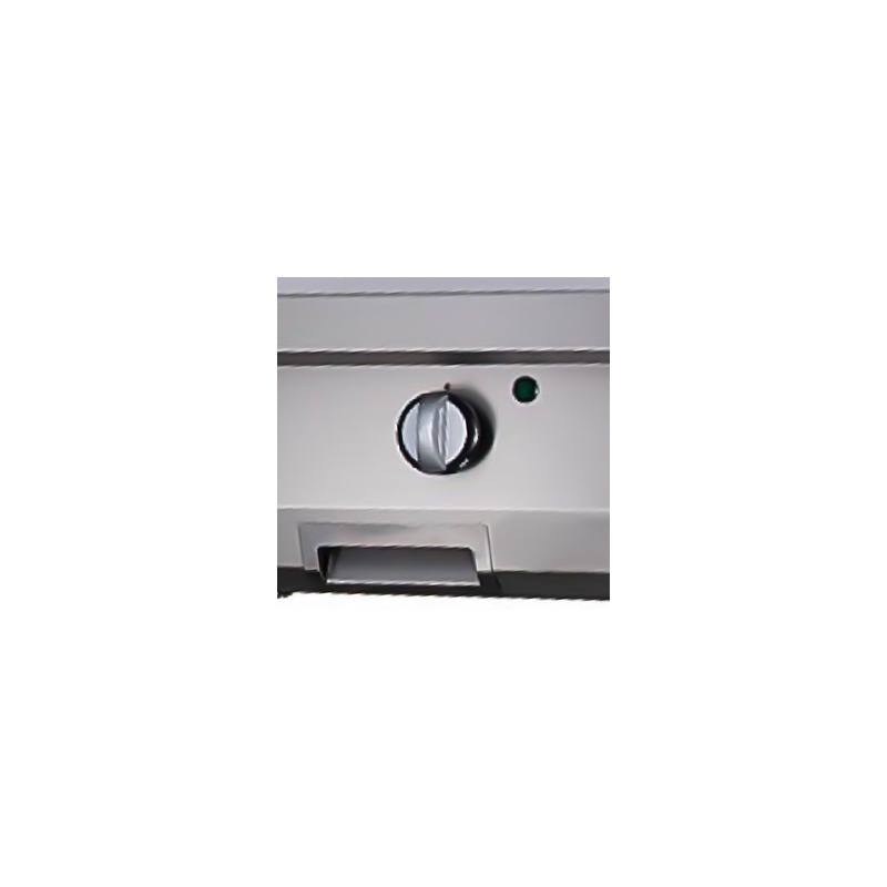 Heavy-duty grillplaat – sile kroom – üheosaline – 70 cm sügav – gaas