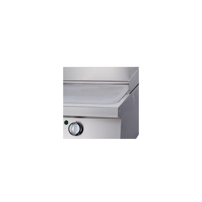 Heavy-duty grillplaat – sile kroom – kaheosaline – 70 cm sügav – gaas