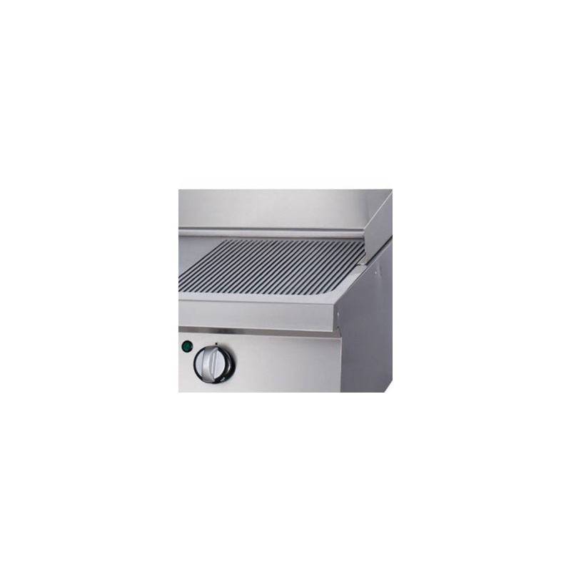 Grillplaat 1/2 sooneline 80x70cm, kroomitud