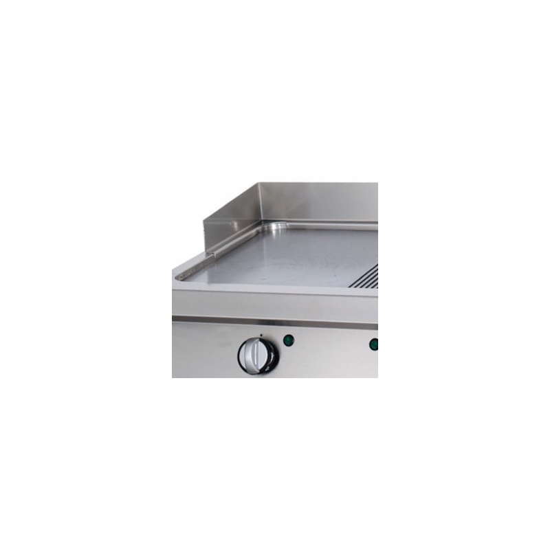 Grillplaat 1/2 sooneline 80x70cm, kroomitud