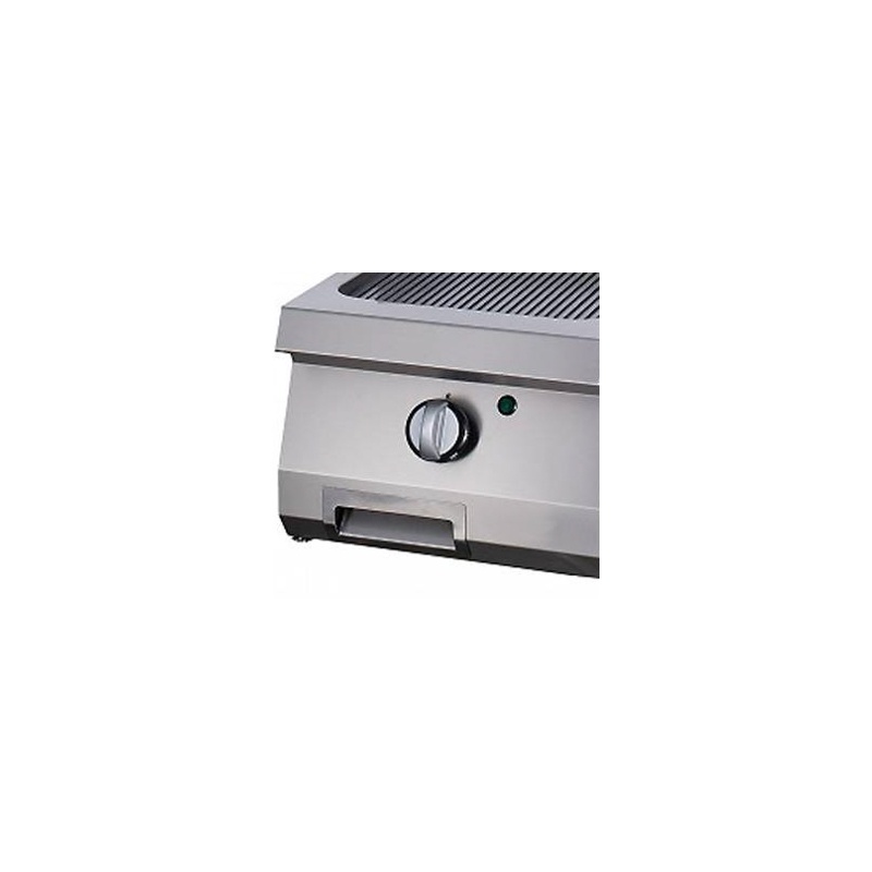 Heavy-duty grillplaat – sooneline kroom – üheosaline – 70 cm sügav – gaas