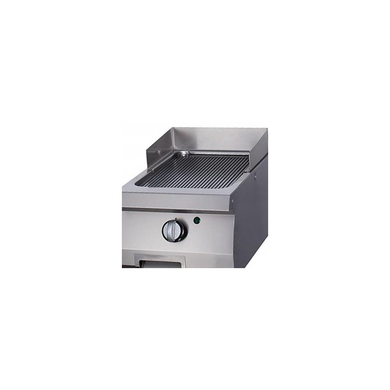Heavy-duty grillplaat – sooneline kroom – üheosaline – 70 cm sügav – gaas