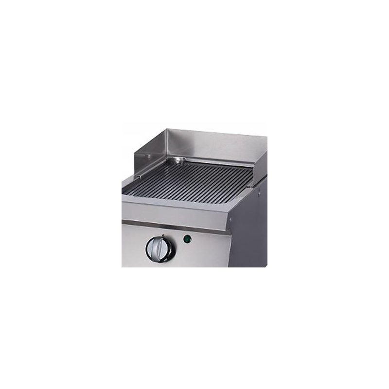 Heavy-duty grillplaat – sooneline kroom – üheosaline – 70 cm sügav – gaas