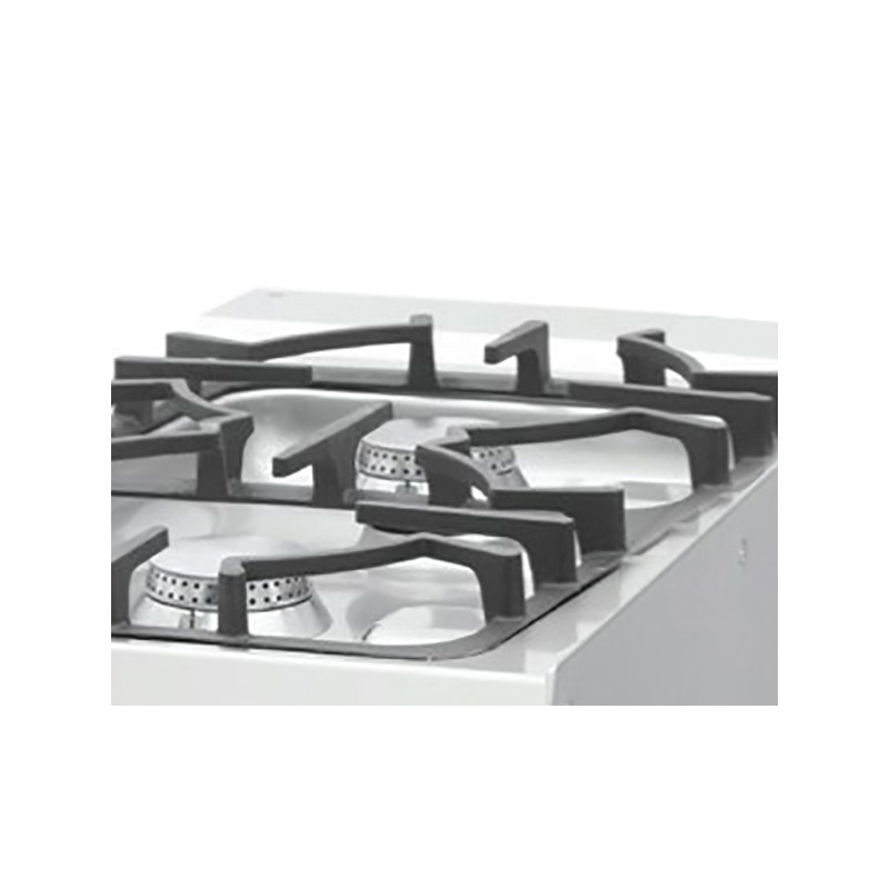 Heavy-duty pliit – 2 põletit – üheosaline – 70 cm sügav – 15 kW – gaas
