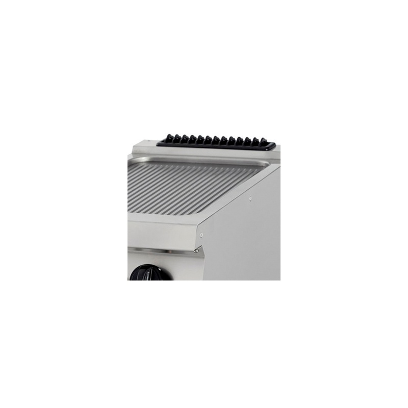 Premium grillplaat – sooneline kroom – üheosaline – 90 cm sügav – gaas