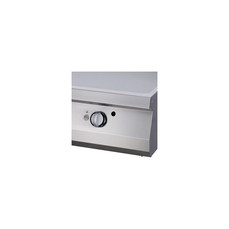 Premium grillplaat – sile kroom – kaheosaline – 90 cm sügav – gaas