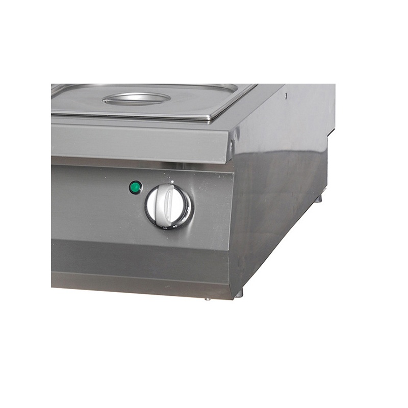 Premium bain-marie – kaheosaline – 90 cm sügav – elektriline