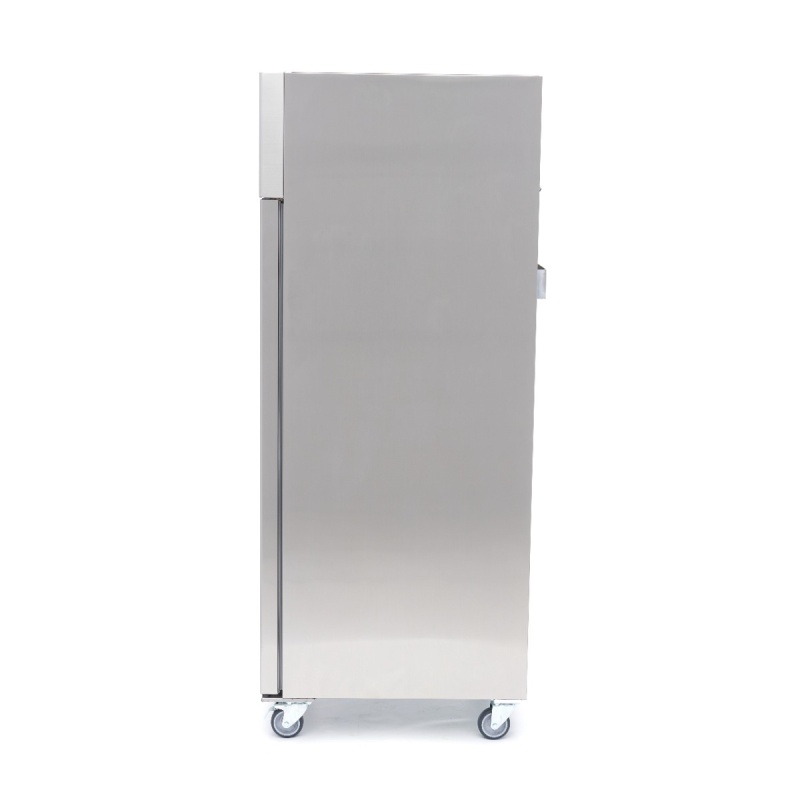 Külmik – 600 L – 3 reguleeritavat riiulit (2/1 GN) – roostevaba – ratastel