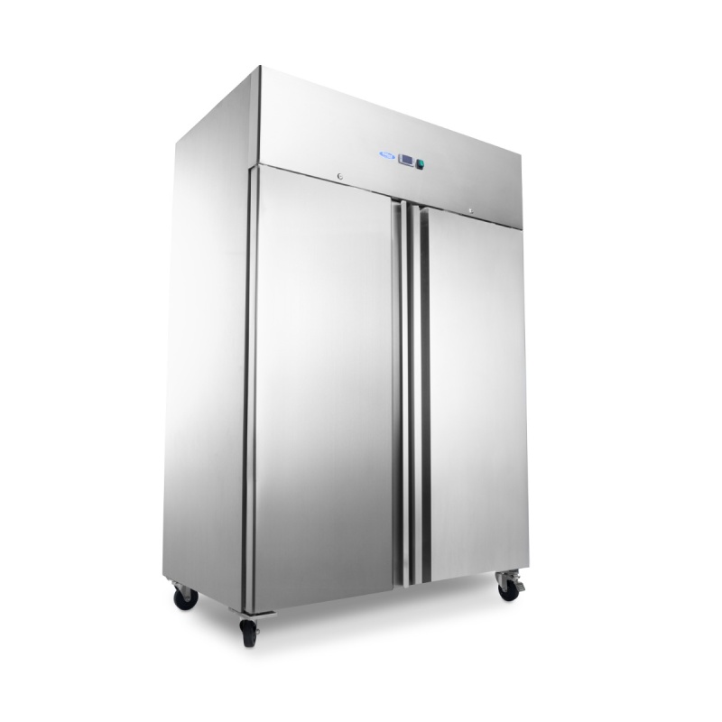 Sügavkülmik – 1400 L – 6 reguleeritavat riiulit (2/1 GN) – ratastel – riiulitega