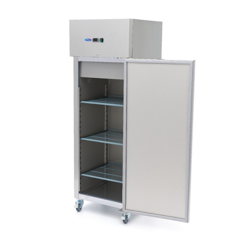 Külmik – 400 L – 3 reguleeritavat riiulit – roostevaba – ratastel