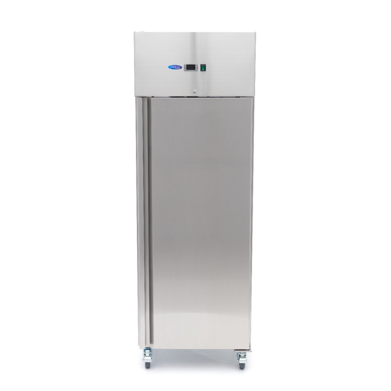 Külmik – 400 L – 3 reguleeritavat riiulit – roostevaba – ratastel