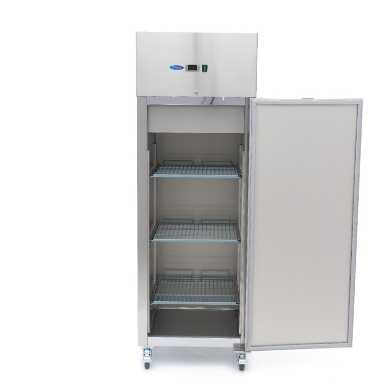 Külmik – 400 L – 3 reguleeritavat riiulit – roostevaba – ratastel