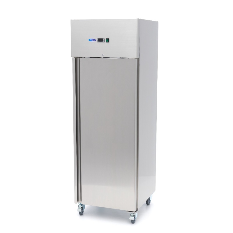 Külmik – 400 L – 3 reguleeritavat riiulit – roostevaba – ratastel