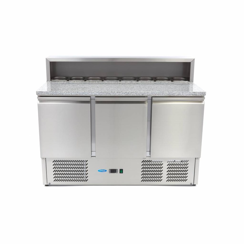 Pitsa külmtöölaud 137 cm – 8 x 1/6 GN