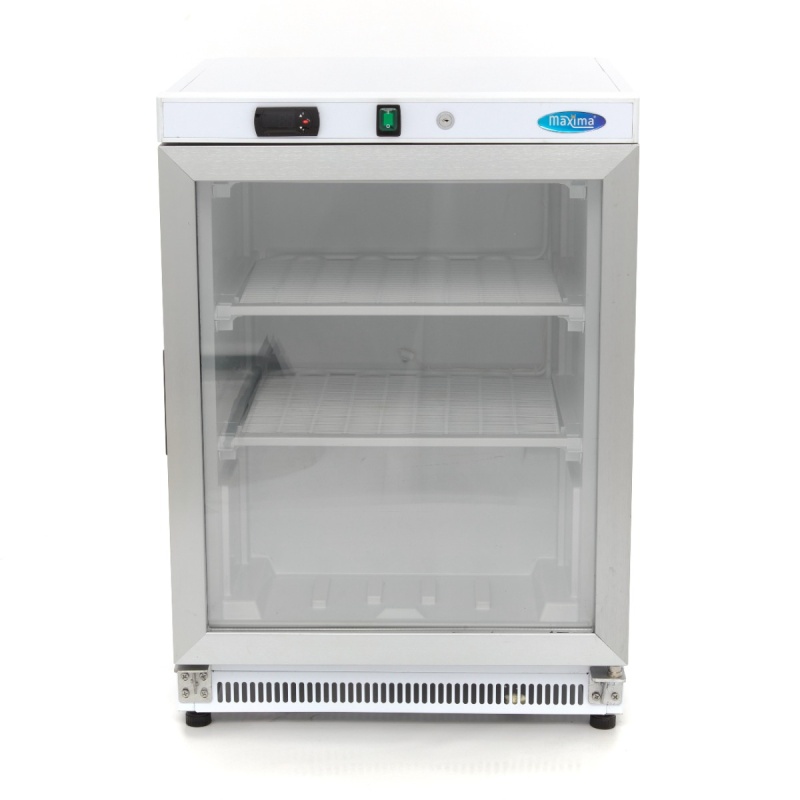 Sügavkülmik – 200 L – valge – klaasuksega