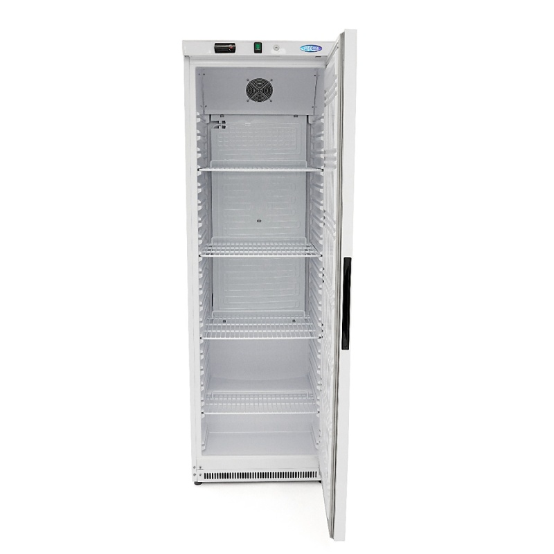 Külmik – 400 L – 4 reguleeritavat riiulit – valge