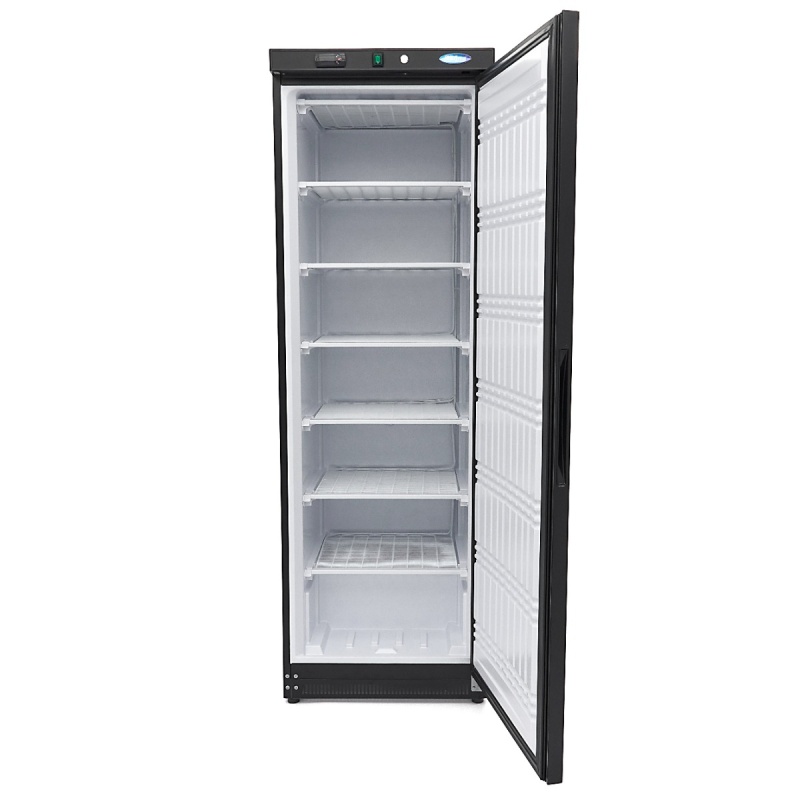 Sügavkülmik – 400 L – 6 fikseeritud riiulit – must
