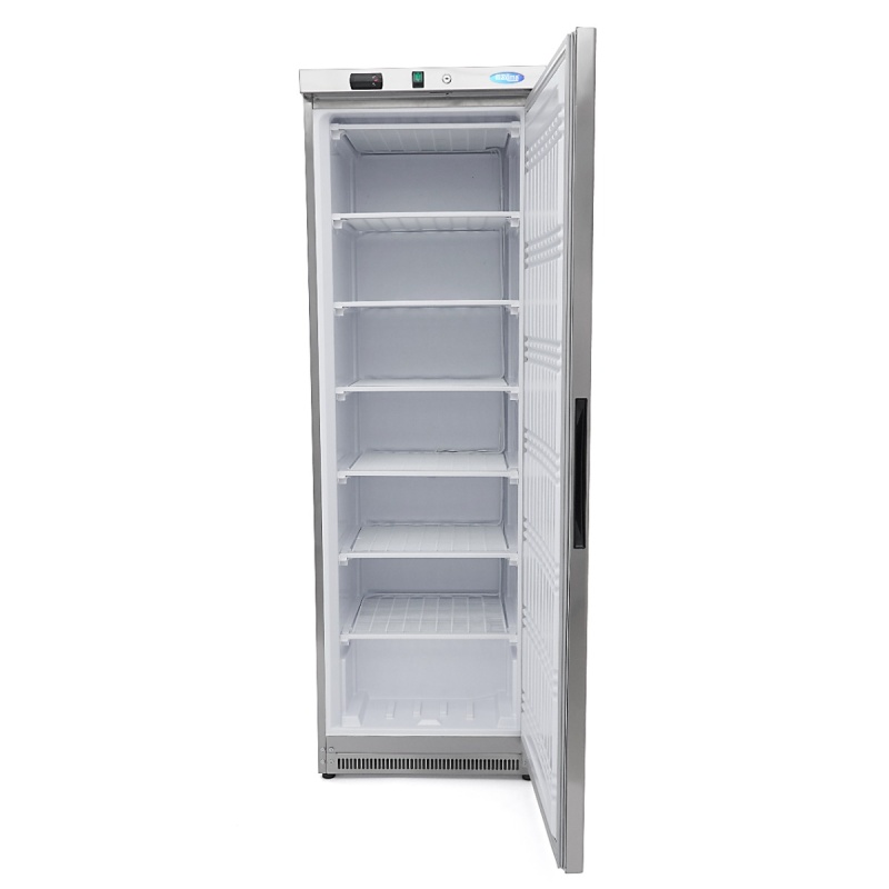 Sügavkülmik – 400 L – 6 fikseeritud riiulit – roostevaba
