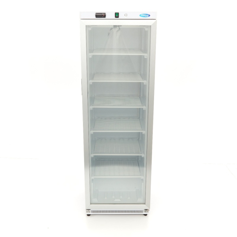 Sügavkülmik – 400 L – valge – klaasuksega