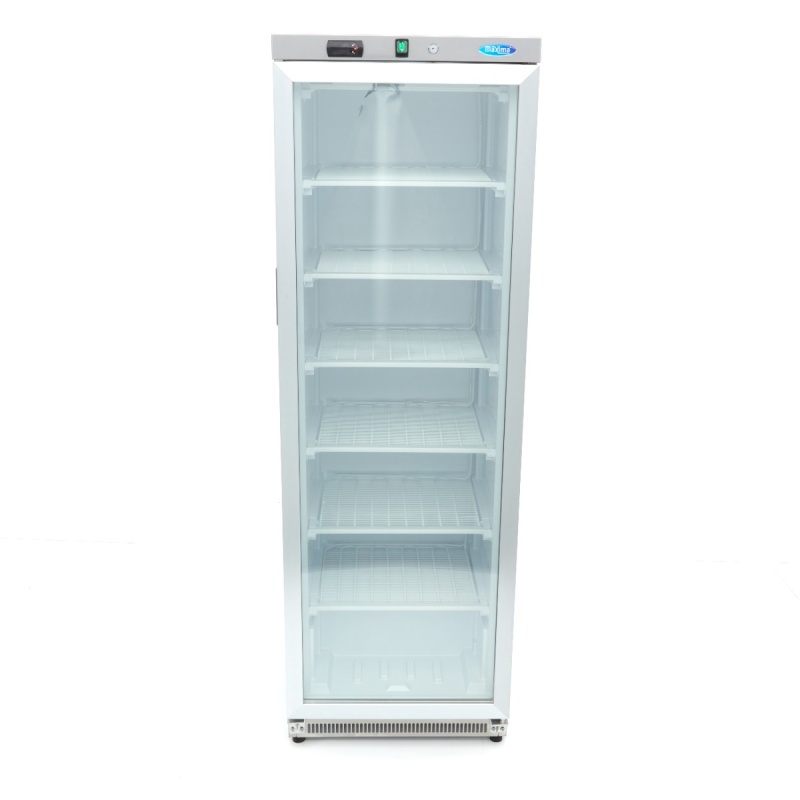 Sügavkülmik – 400 L – roostevaba – klaasuksega