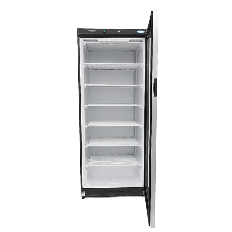 Sügavkülmik – 600 L – must – klaasuksega