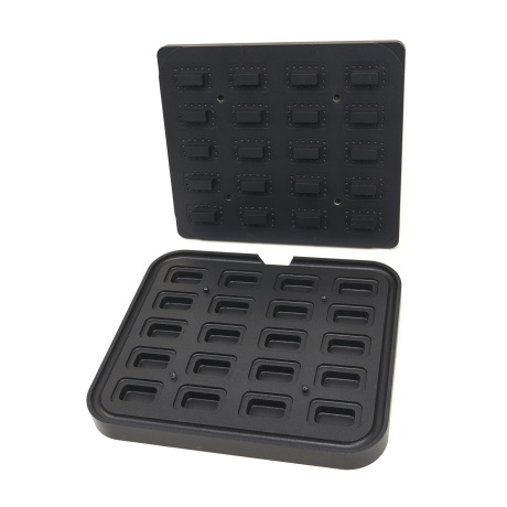 Tartletivorm ristkülik 64x41 mm, 20 tk