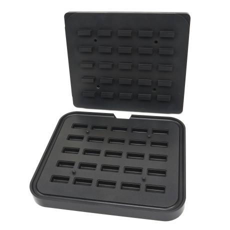 Tartletivorm ristkülik 50x23 mm, 25 tk