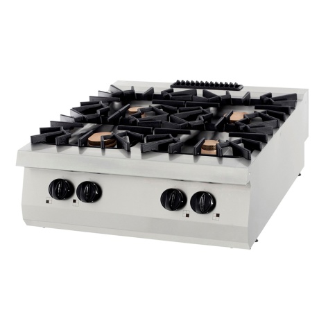 Premium pliit 4 põletiga, 40 kW, gaas