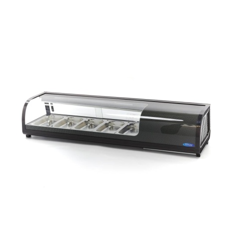 Sushi vitriin 52 L, 5x1/3 GN