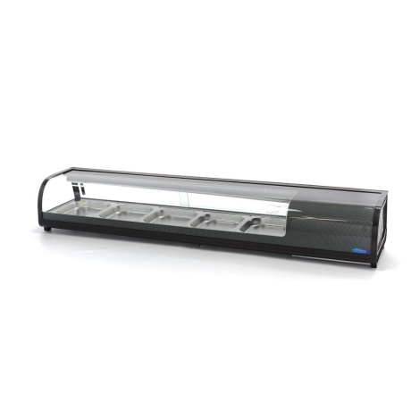 Sushi vitriin 132 L, 5x1/2 GN