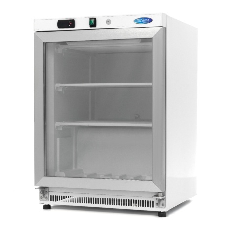 Sügavkülmik 200 L, valge, klaasuksega