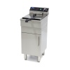 Fritüür – 16 L – 1 korv – tühjenduskraani ja alusega – 400 V