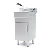 Fritüür – 16 L – 1 korv – tühjenduskraani ja alusega – 230 V