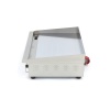 Grillplaat – sile kroom – 73 cm – rasvakogumisalusega – 400 V